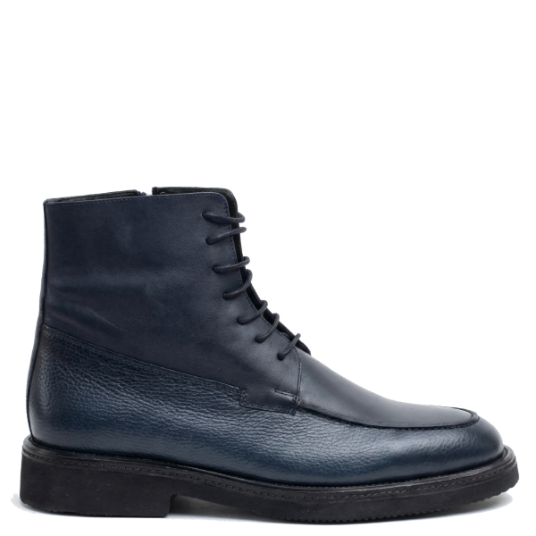 Navy Blue dress ankle boots
