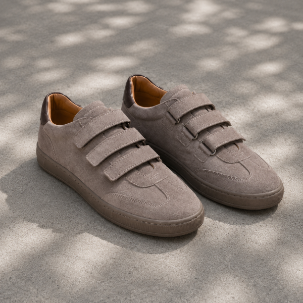 Premium Suede Velcro Sneakers