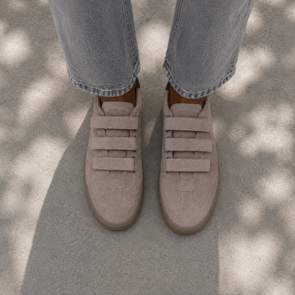 Premium Suede Velcro Sneakers
