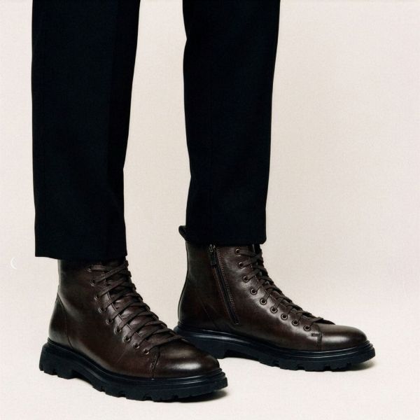 Waterproof winter boots for men