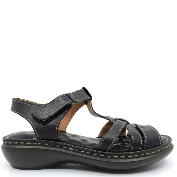 Low wedge platform sandals