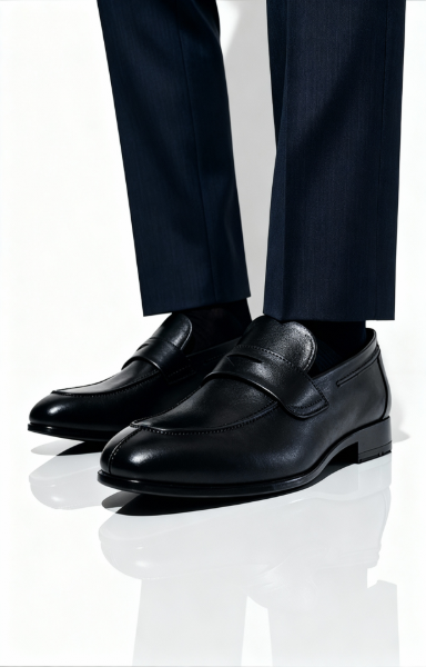 genuine leather loafers for men