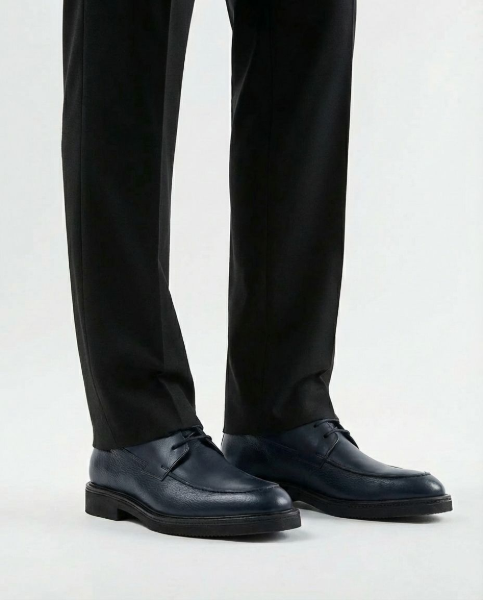 Navy Blue dress ankle boots