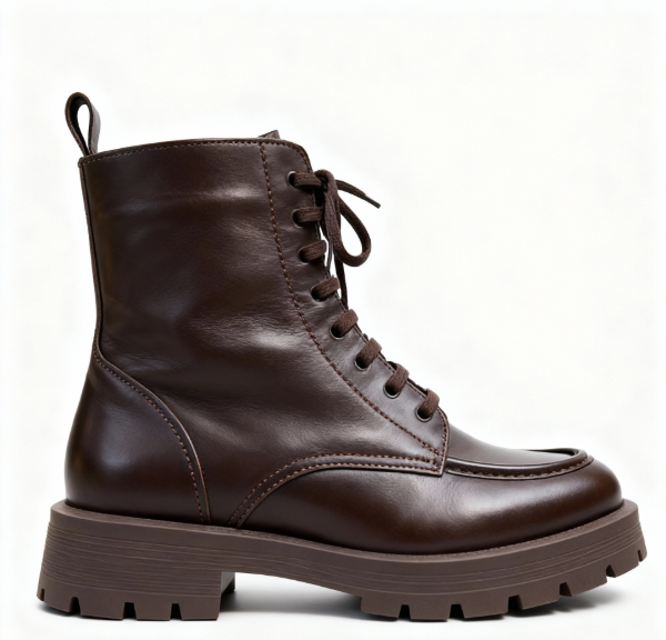 Dark Brown combat boots