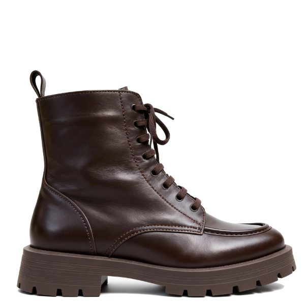 Dark Brown combat boots