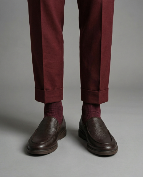 Classic Dark Brown full grain  leather Loafers