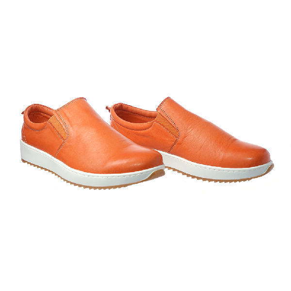 Comfortable slip-ons with a slight wedge