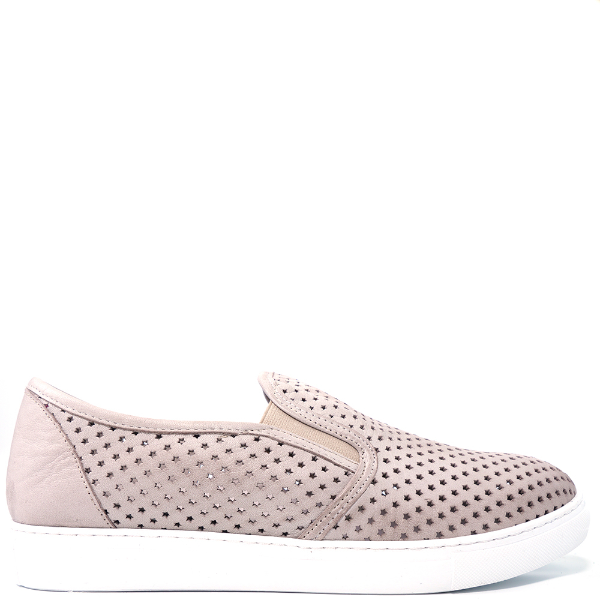 Comfortable perforated slip-ons